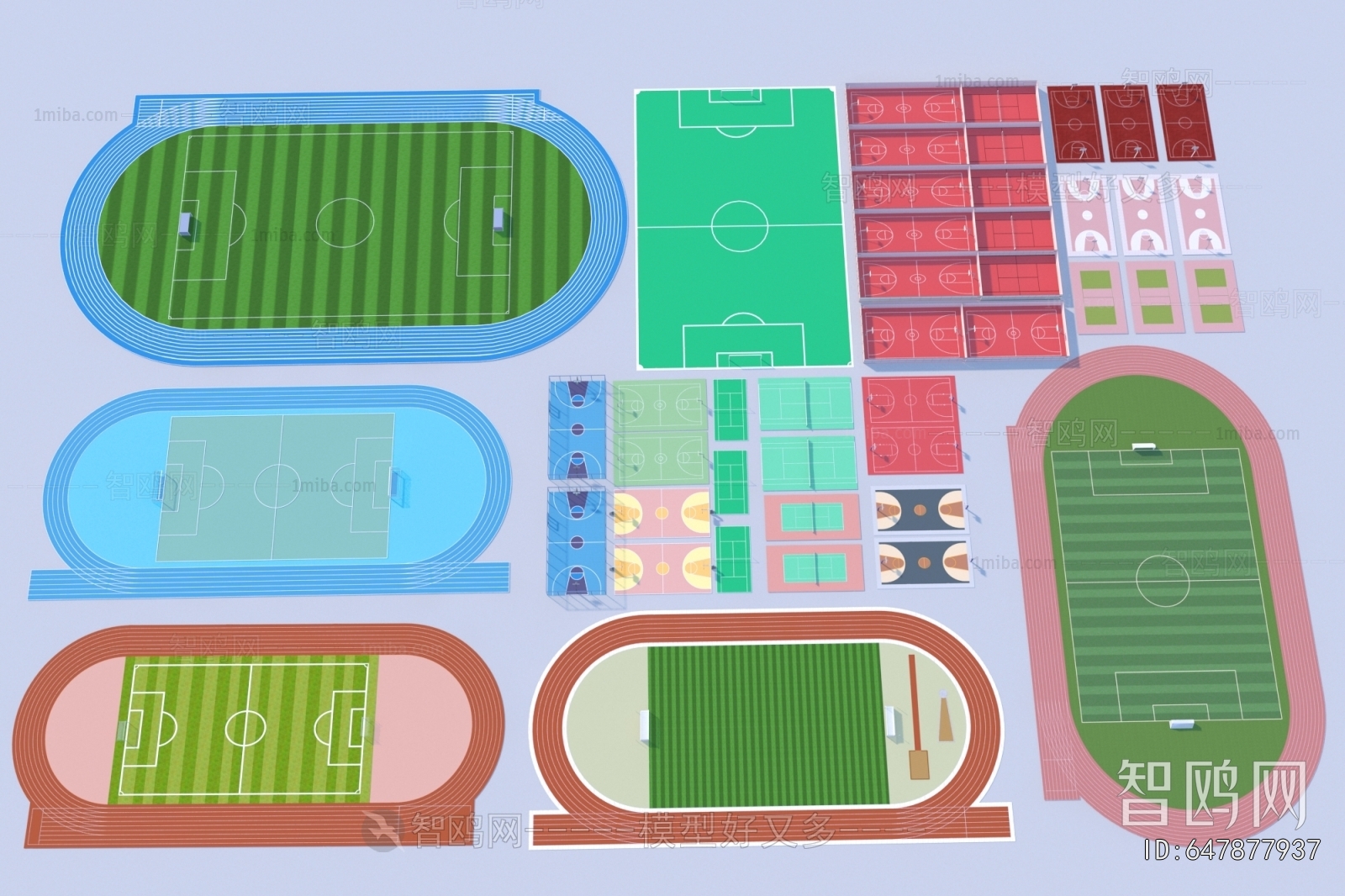 Modern Outdoor Sports Stadium