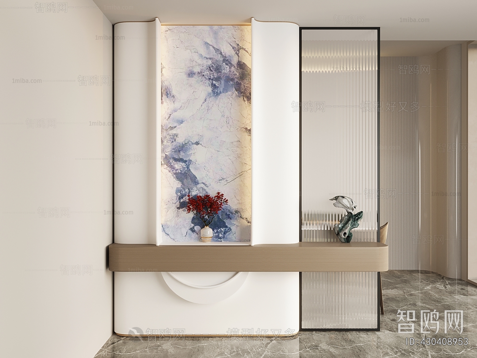 Modern Entrance Cabinet