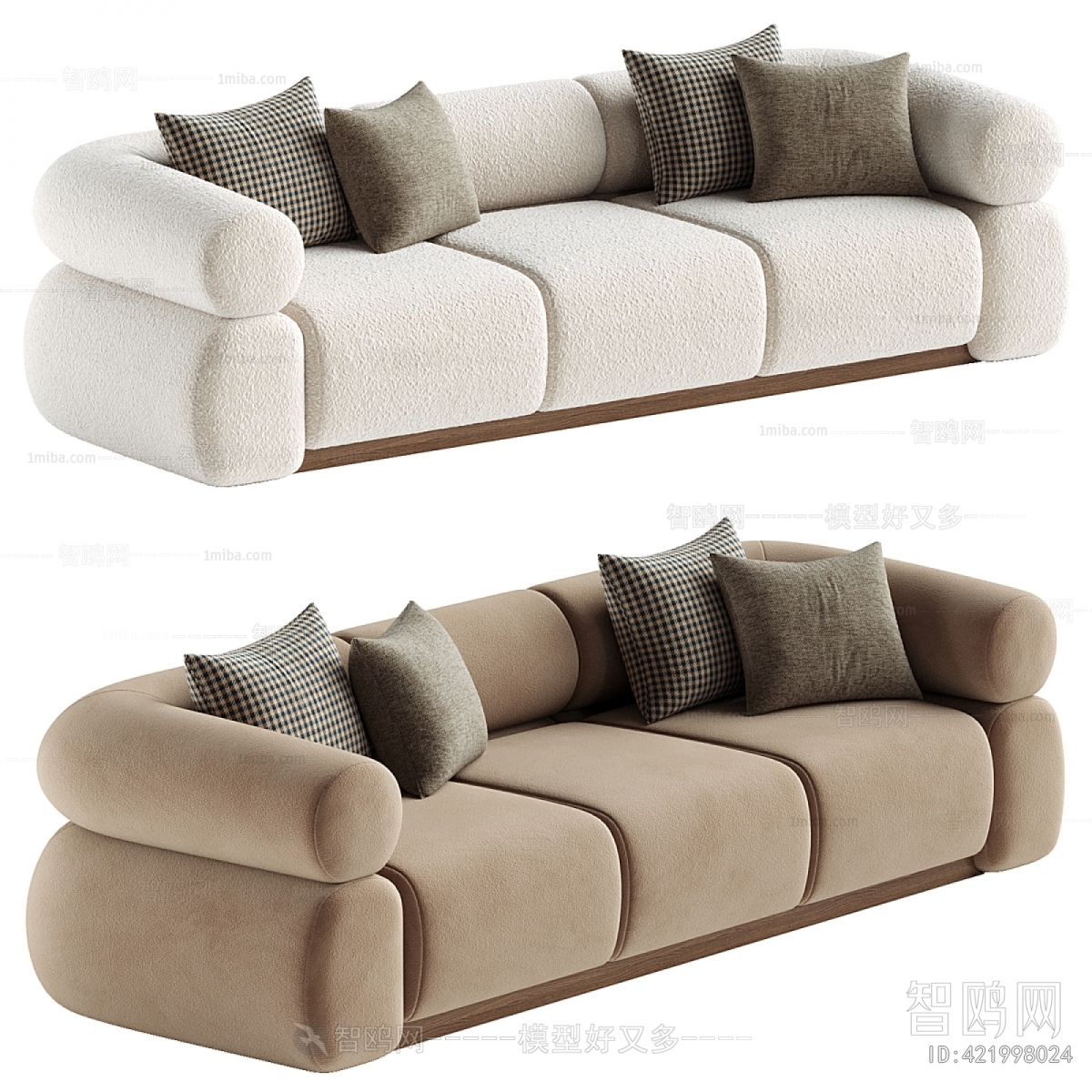 Modern Three-seat Sofa