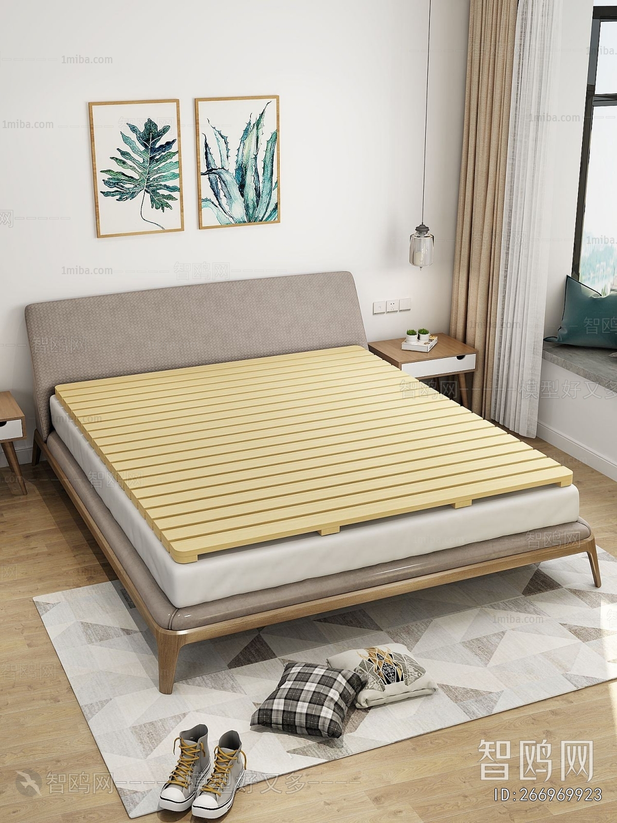 Modern Double Bed