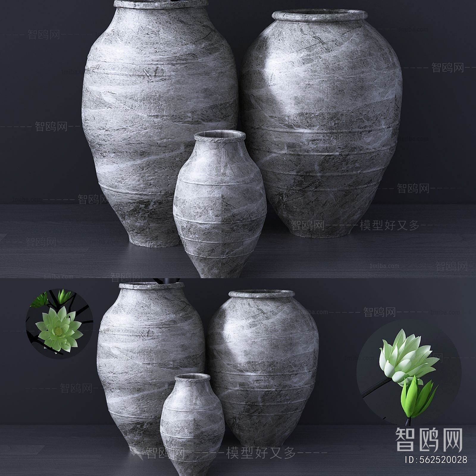 New Chinese Style Clay Pot