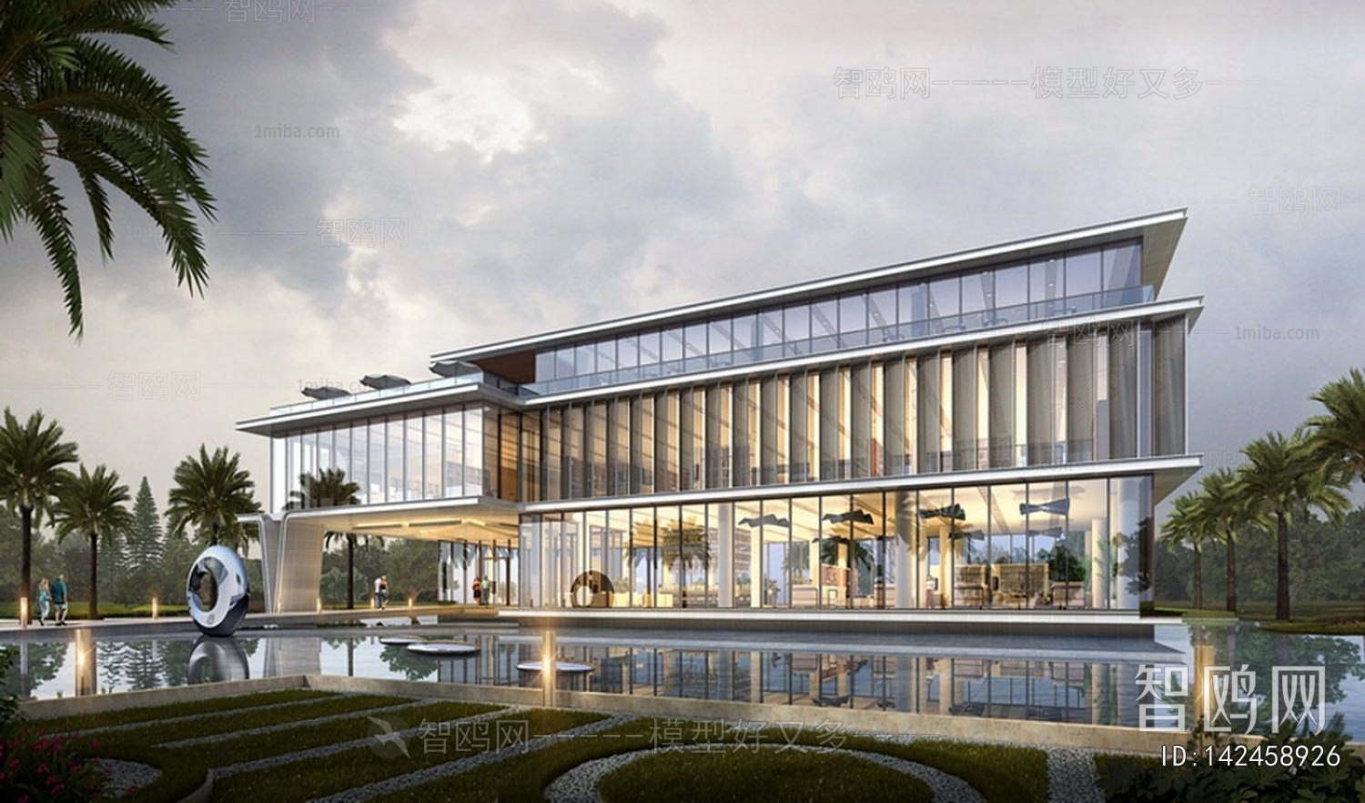 Modern Appearance Of Commercial Building