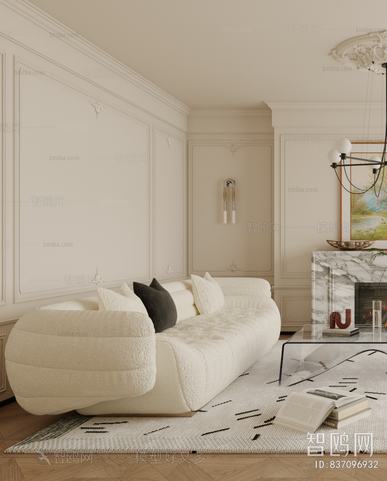 French Style A Living Room