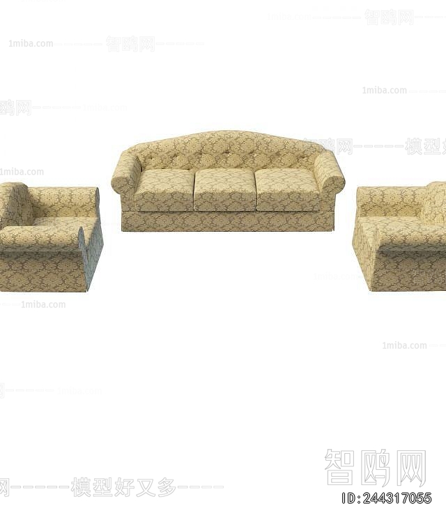 European Style Multi Person Sofa