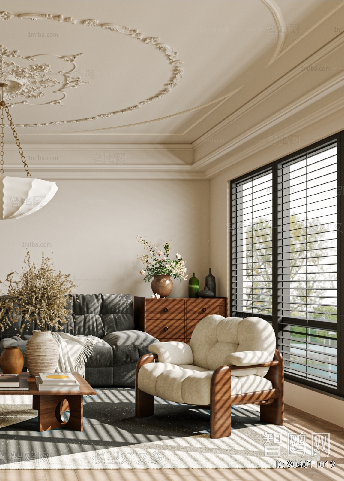 French Style A Living Room