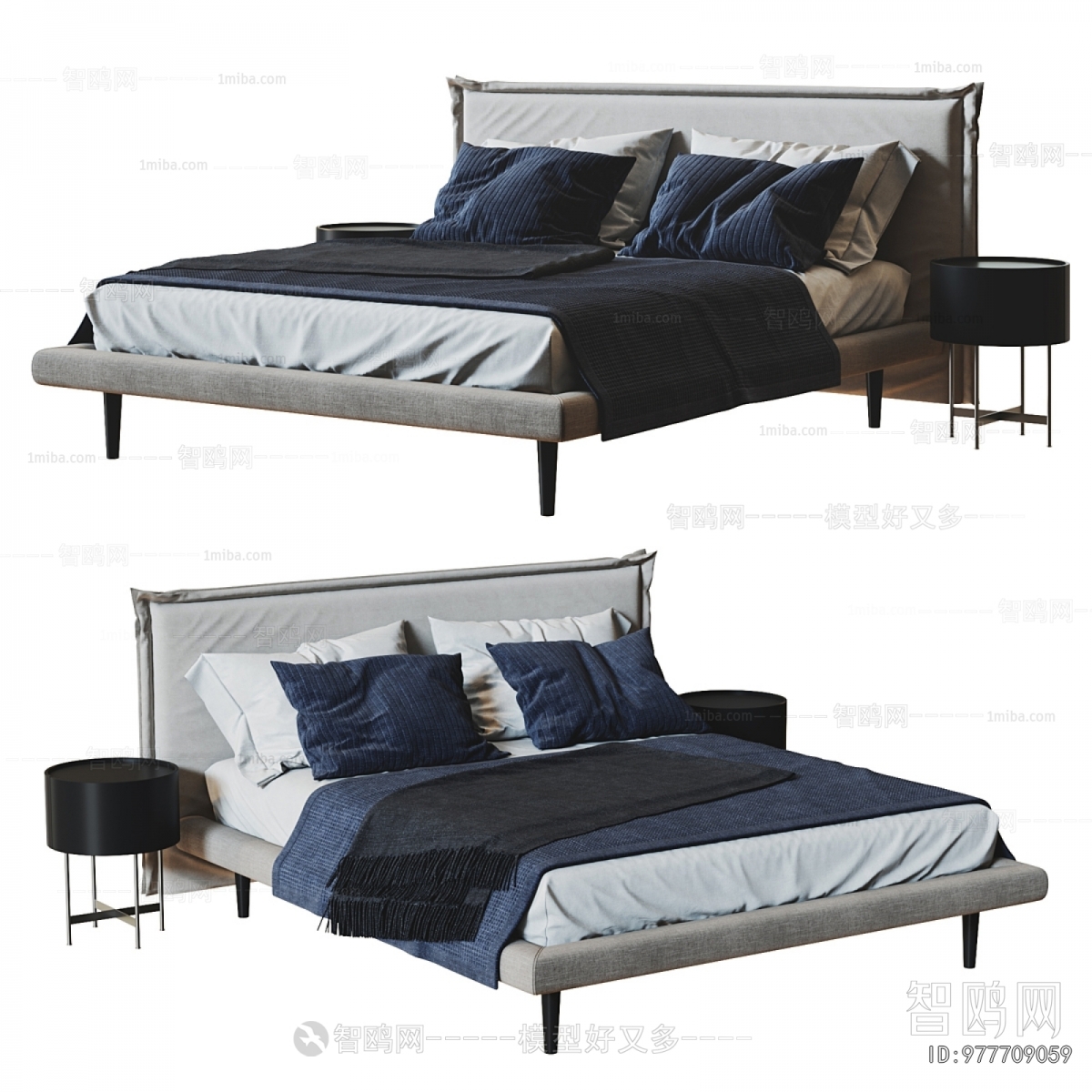Modern Double Bed