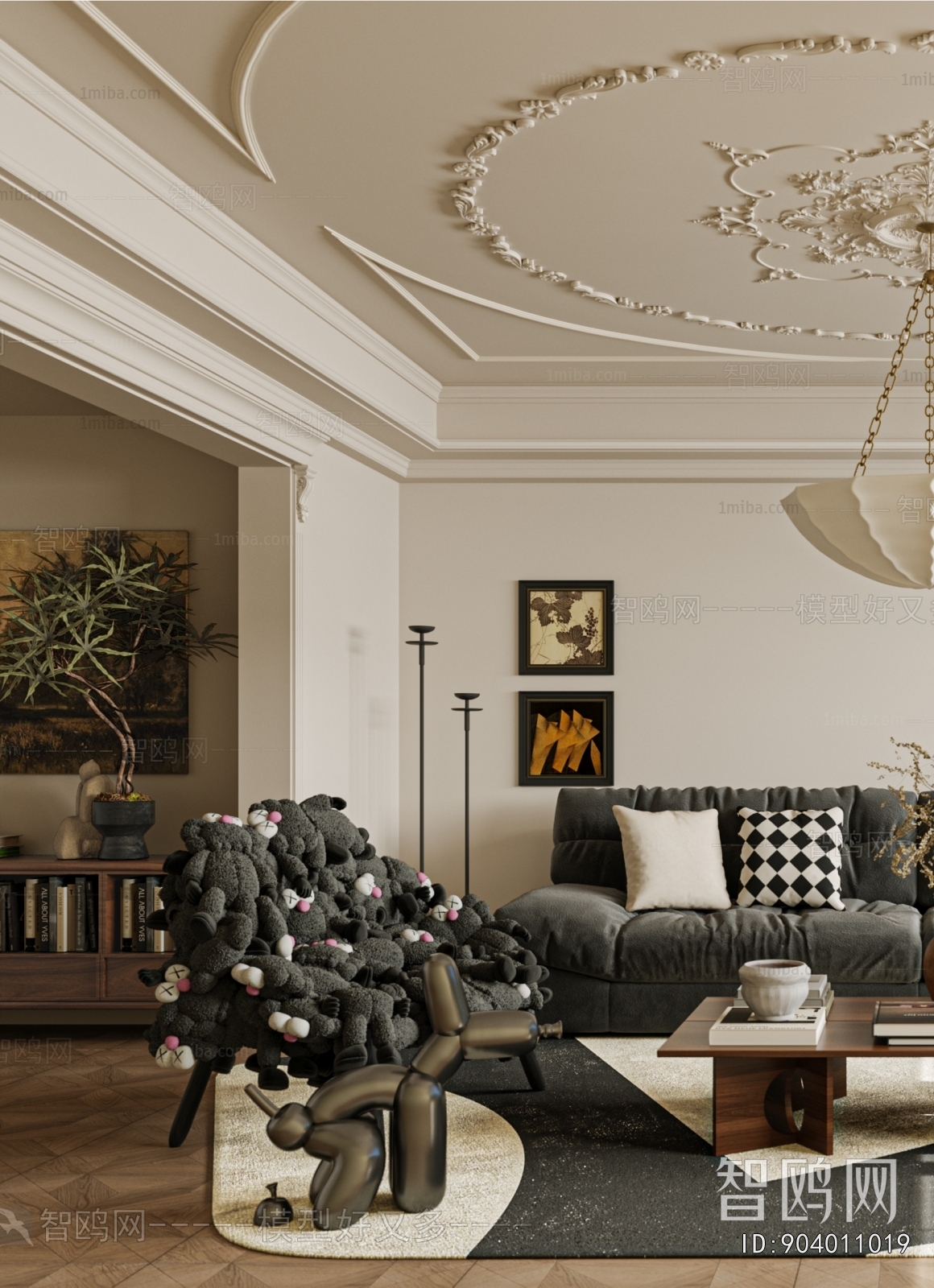 French Style A Living Room