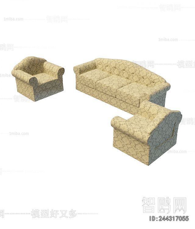 European Style Multi Person Sofa