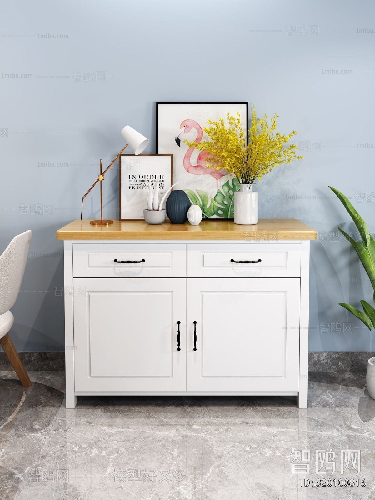 Nordic Style Side Cabinet