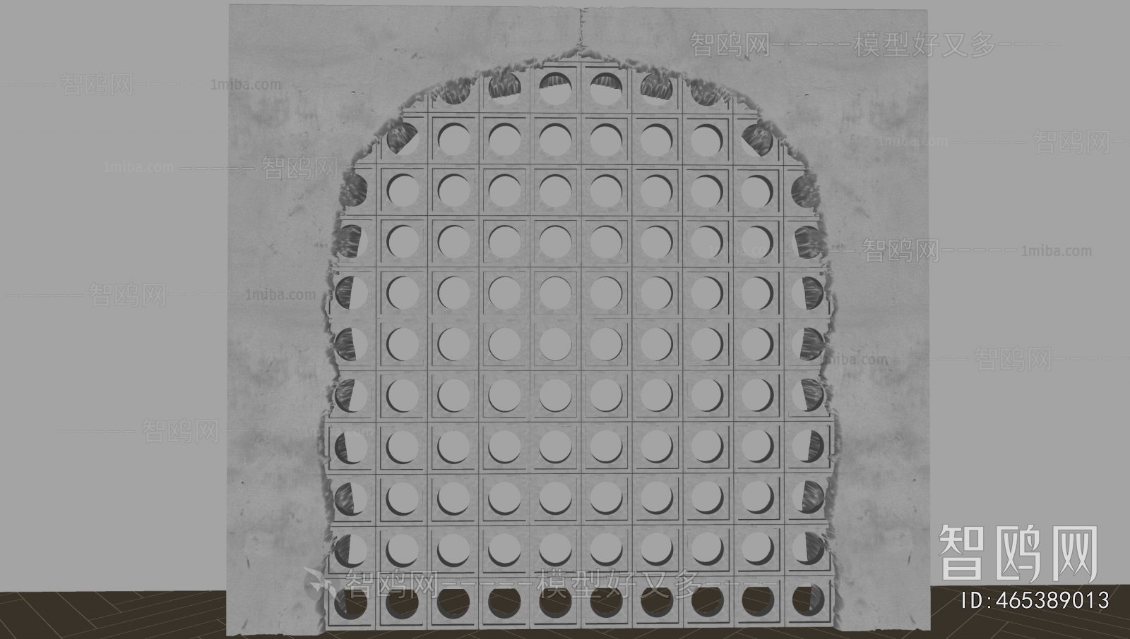 Modern Cement Brick Screen Partition