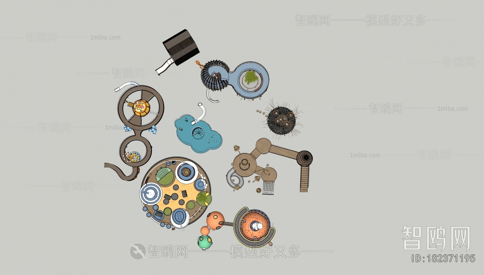 Modern Equipment For Children