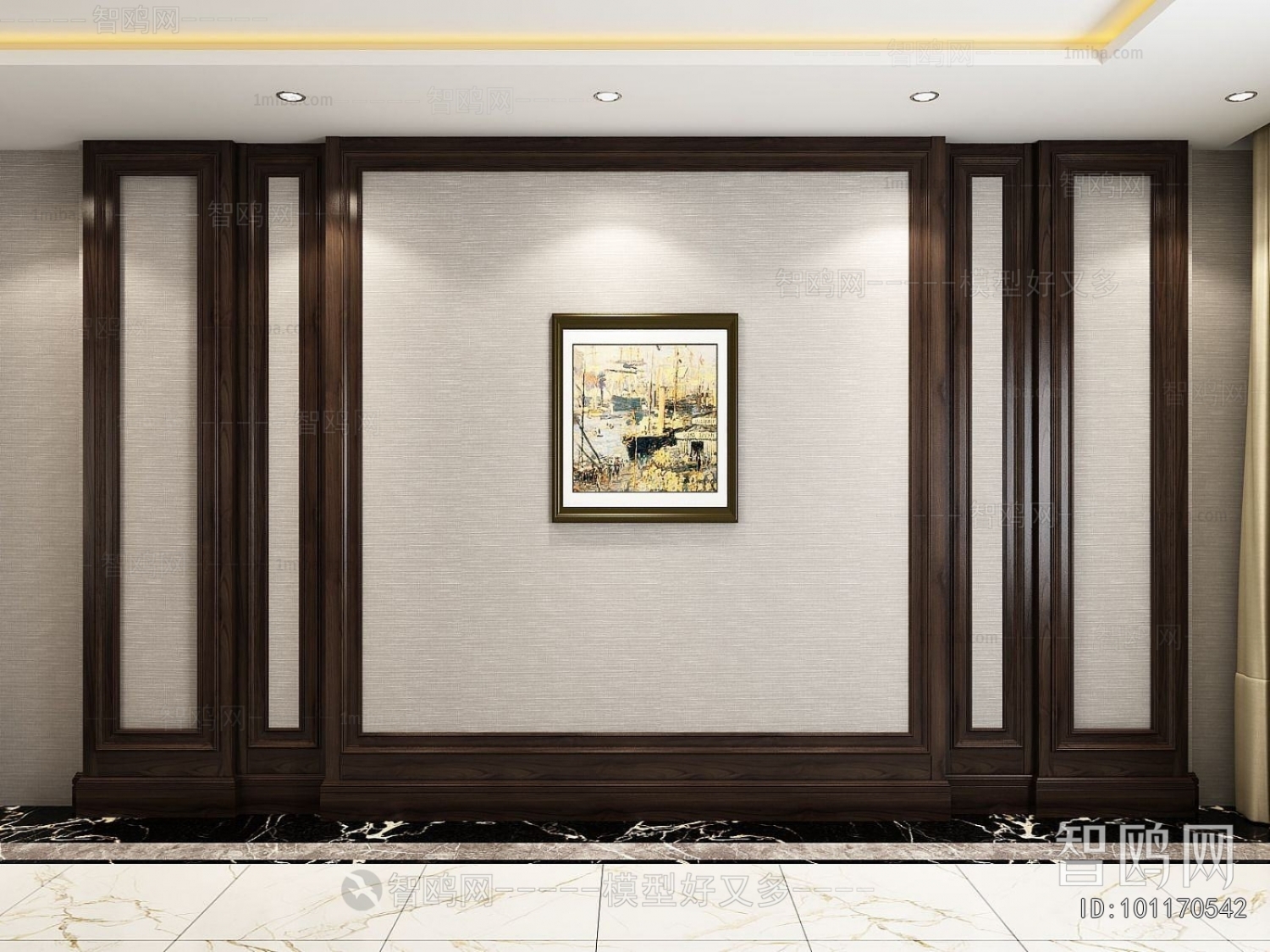 American Style TV Wall