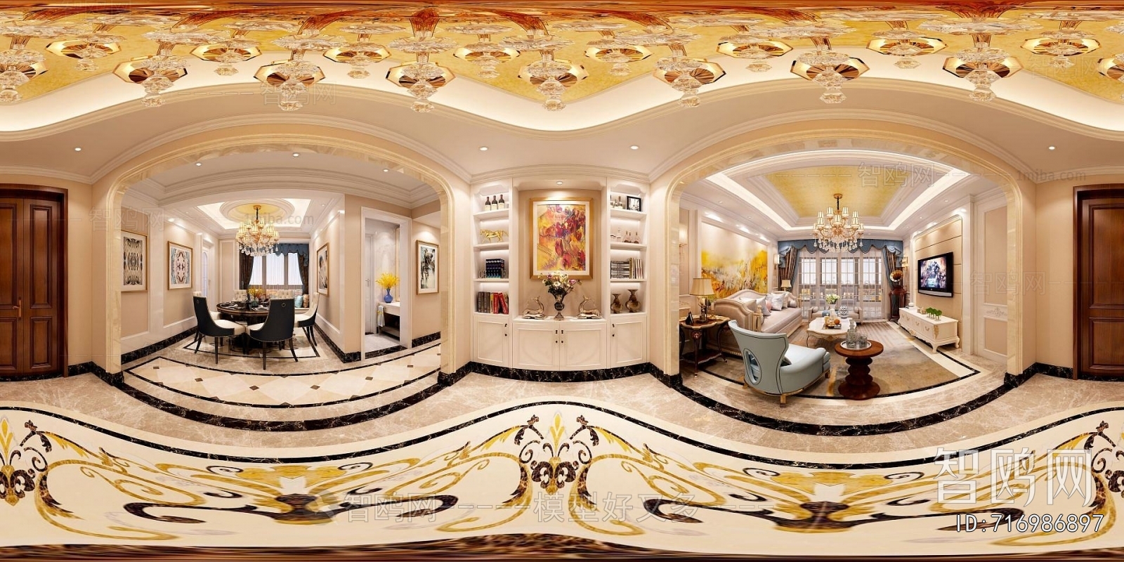 European Style A Living Room