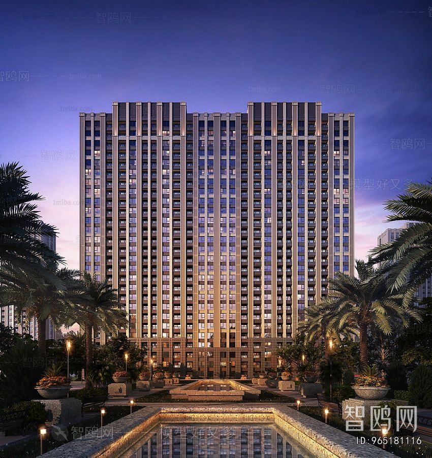 Modern Appearance Of Commercial Building