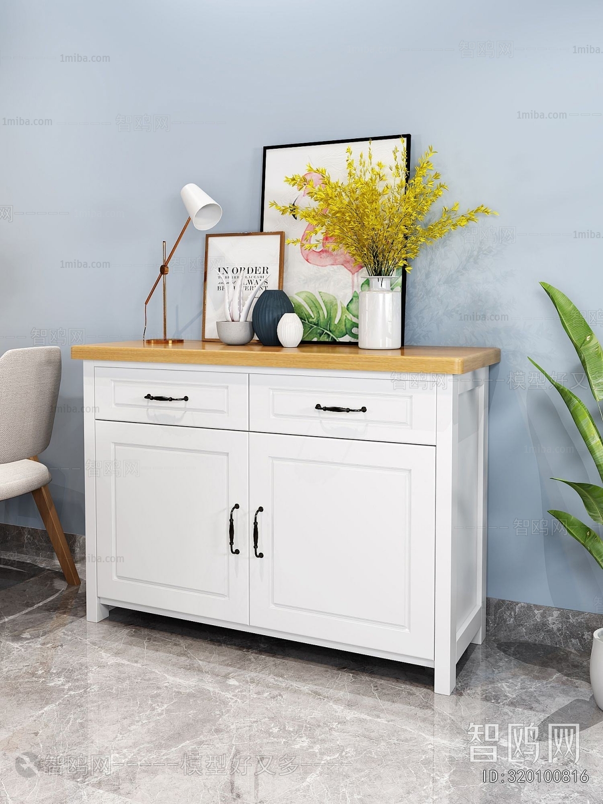 Nordic Style Side Cabinet