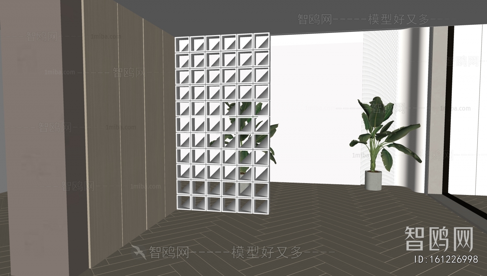 Modern Cement Brick Screen Partition