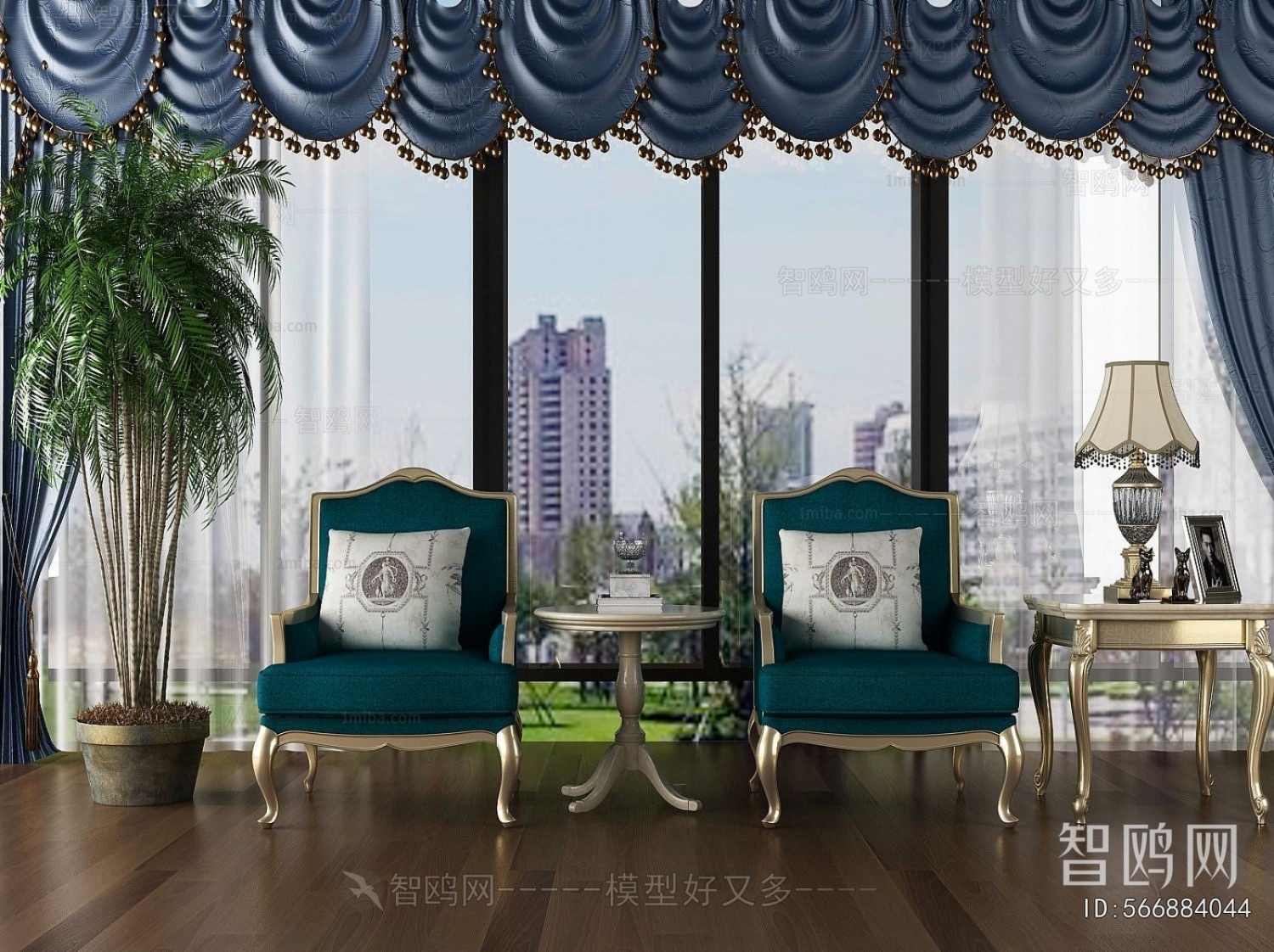 European Style Single Sofa