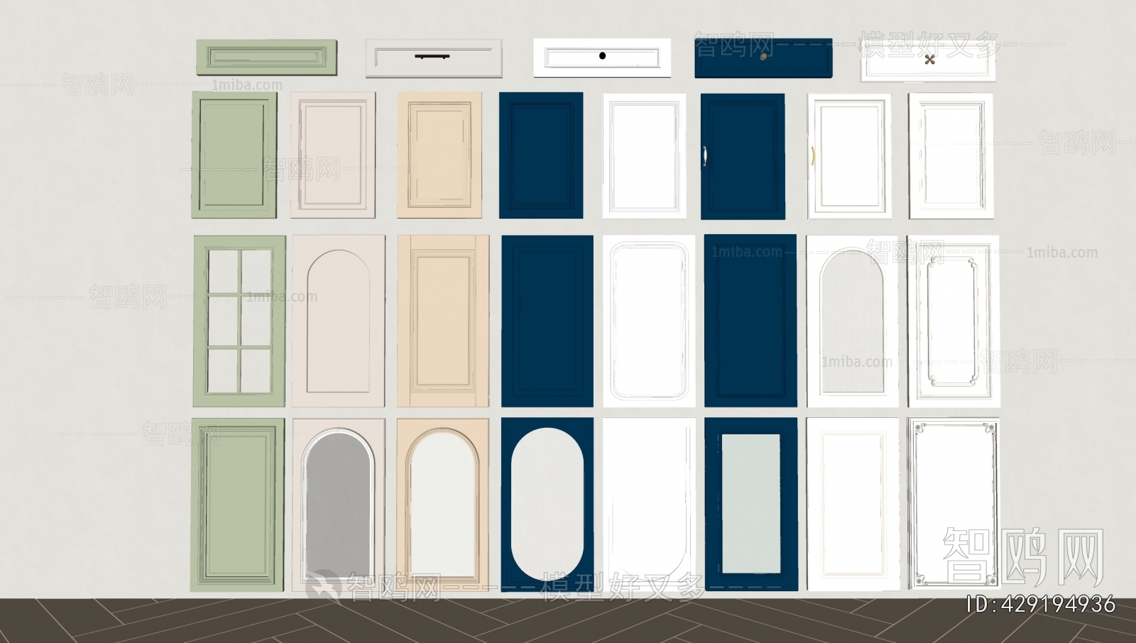 French Style Door Panel