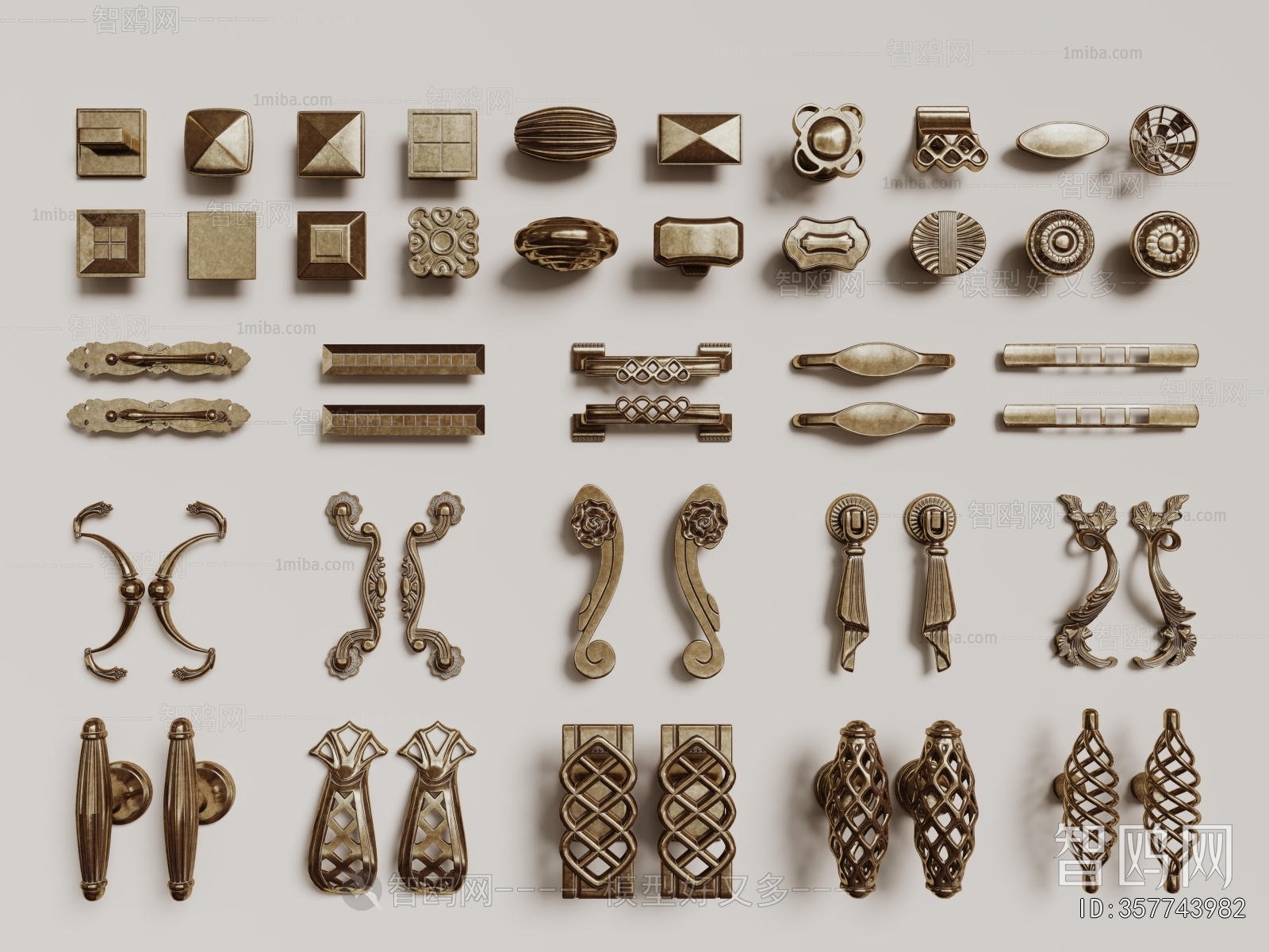 French Style Door Handle