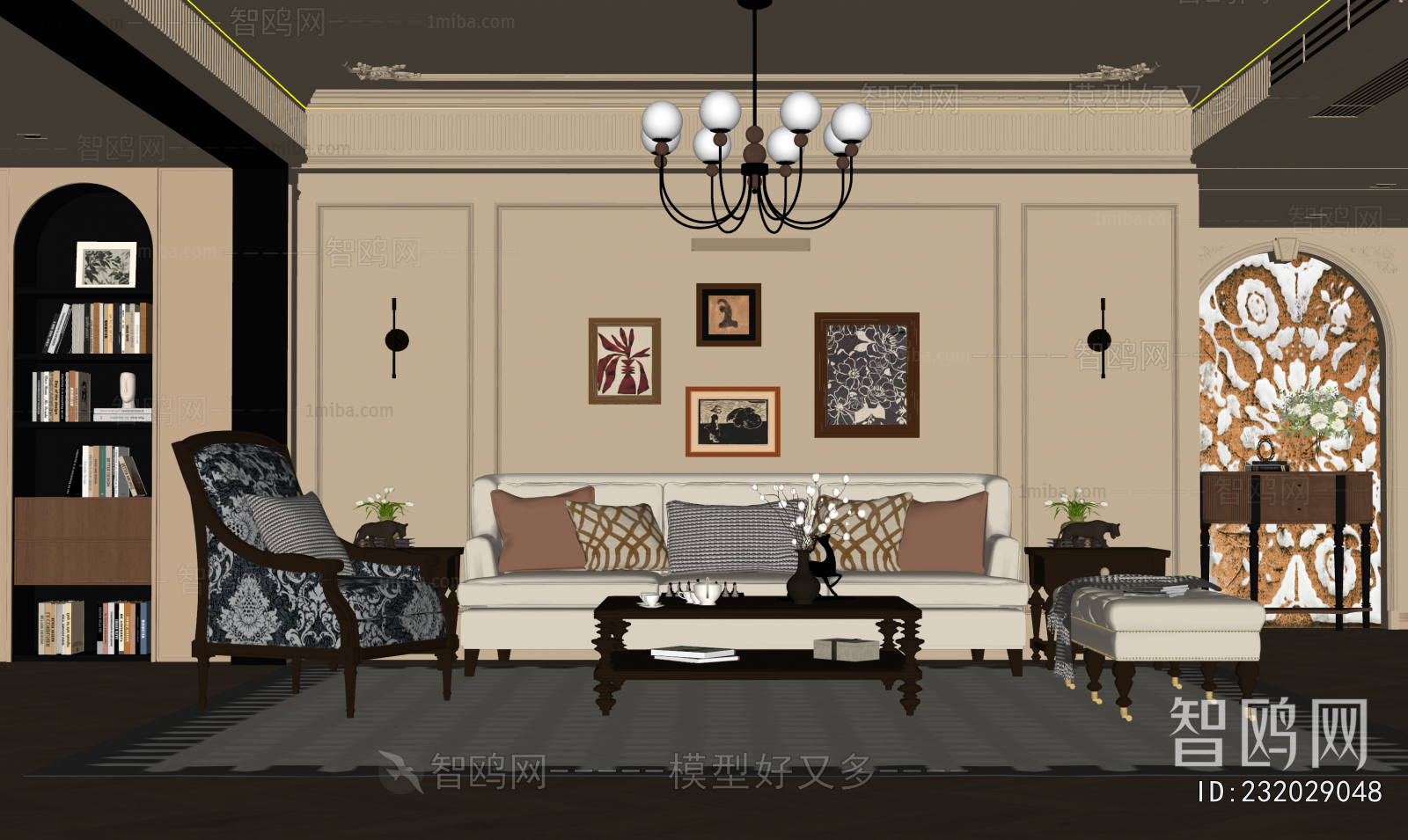 French Style A Living Room