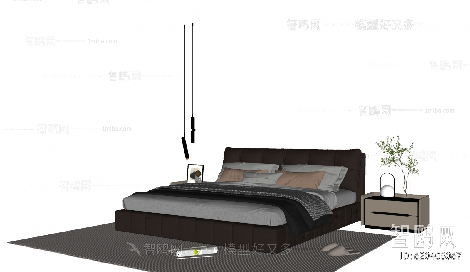 Modern Double Bed