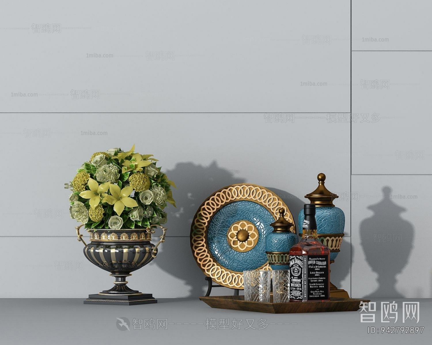 American Style Decorative Set