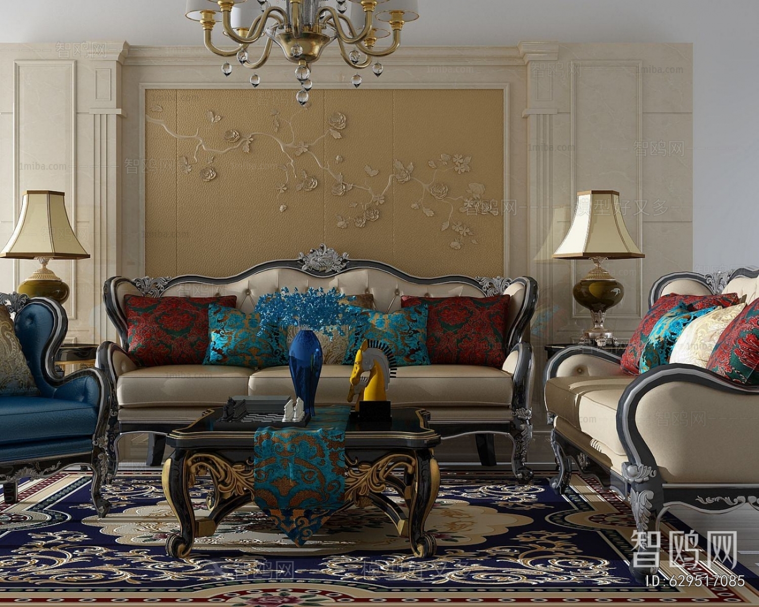 American Style Sofa Combination