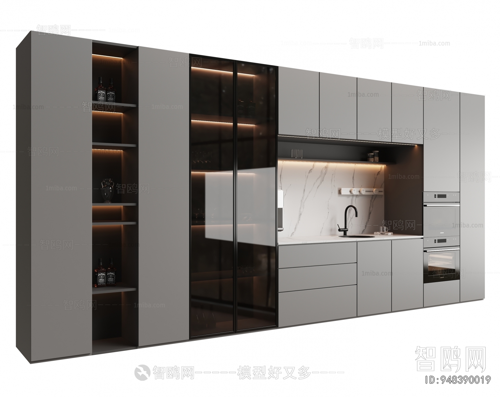 Modern Kitchen Cabinet