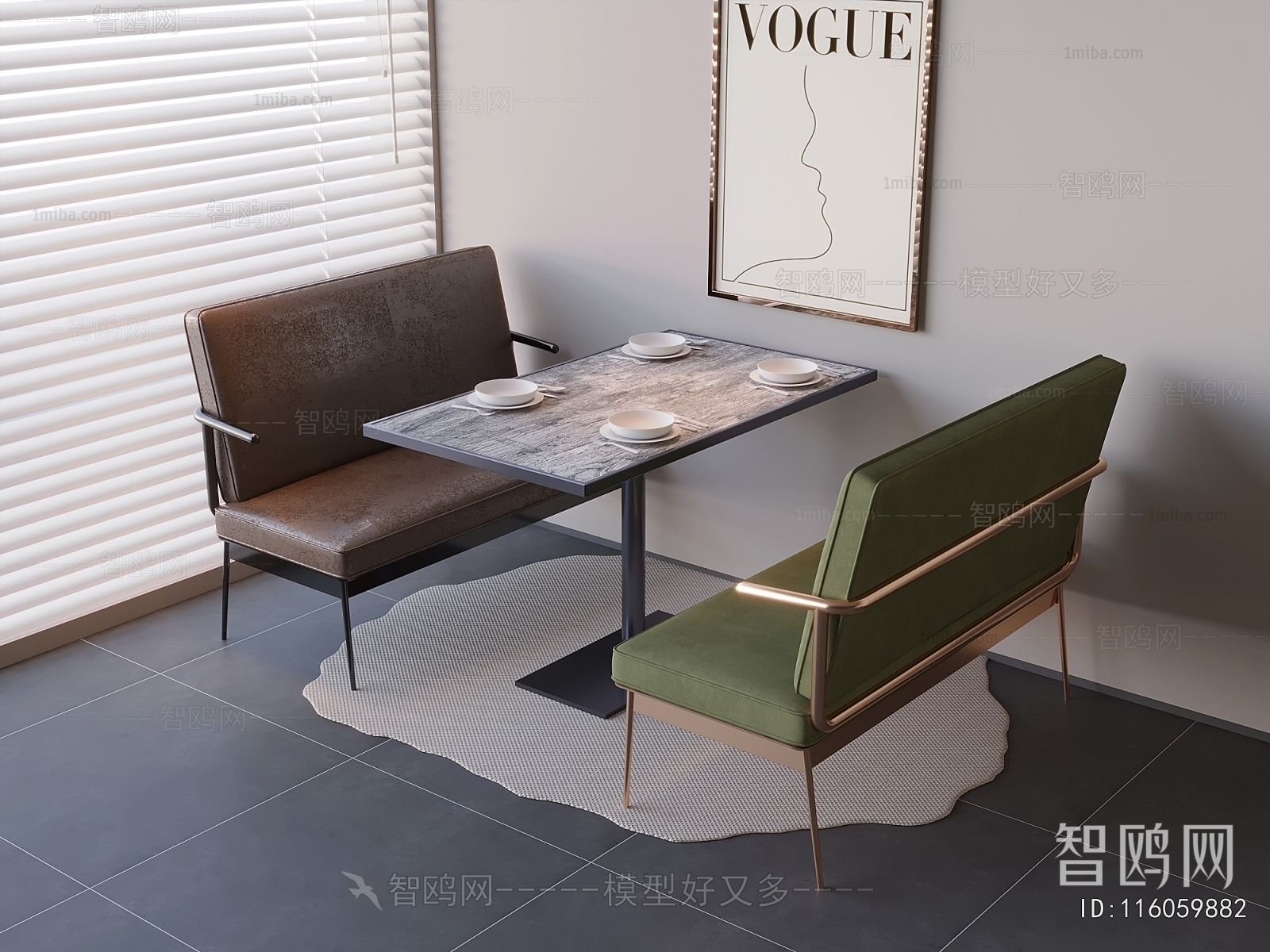 Modern Card Seat Sofa