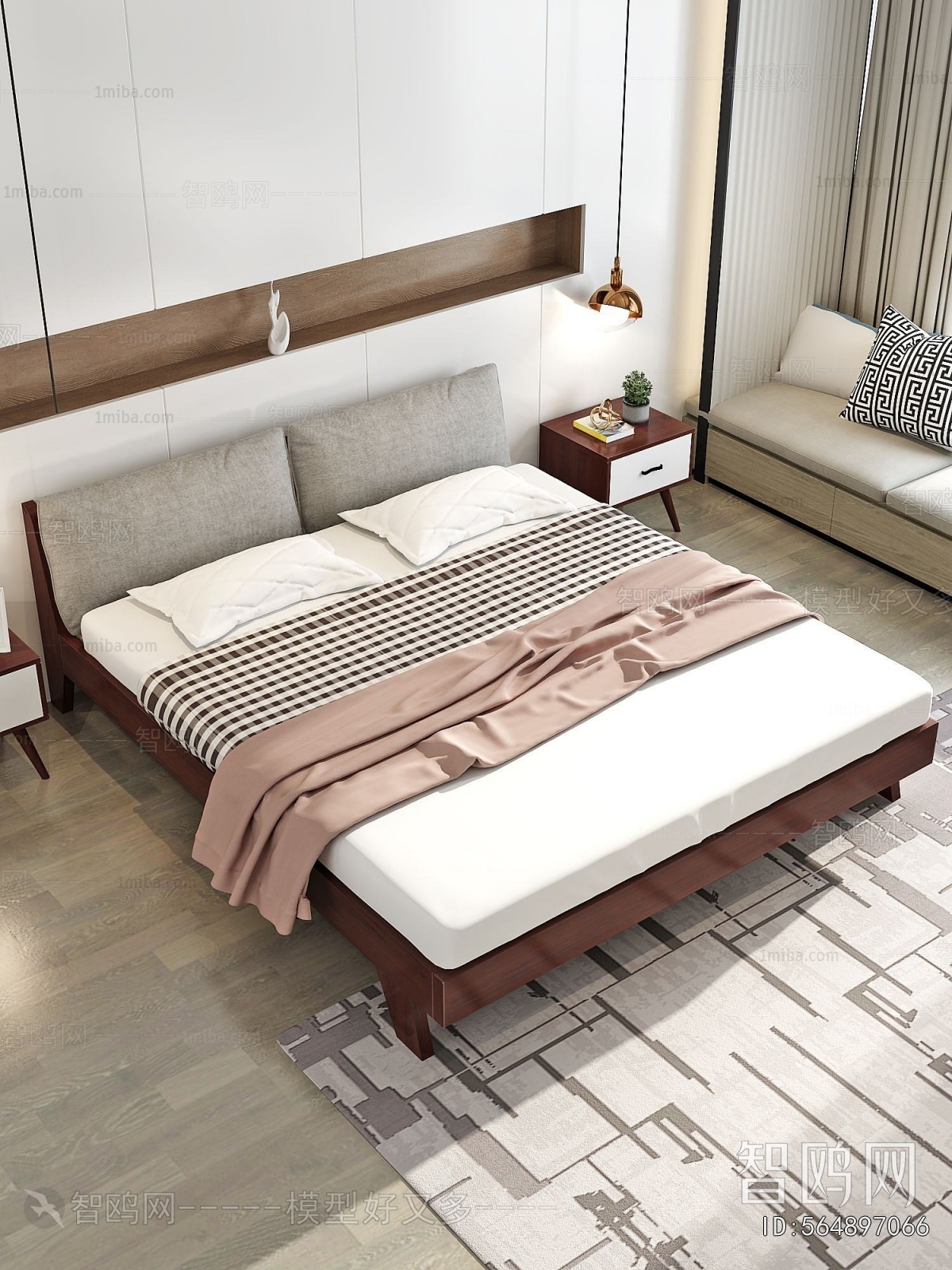 Modern Double Bed