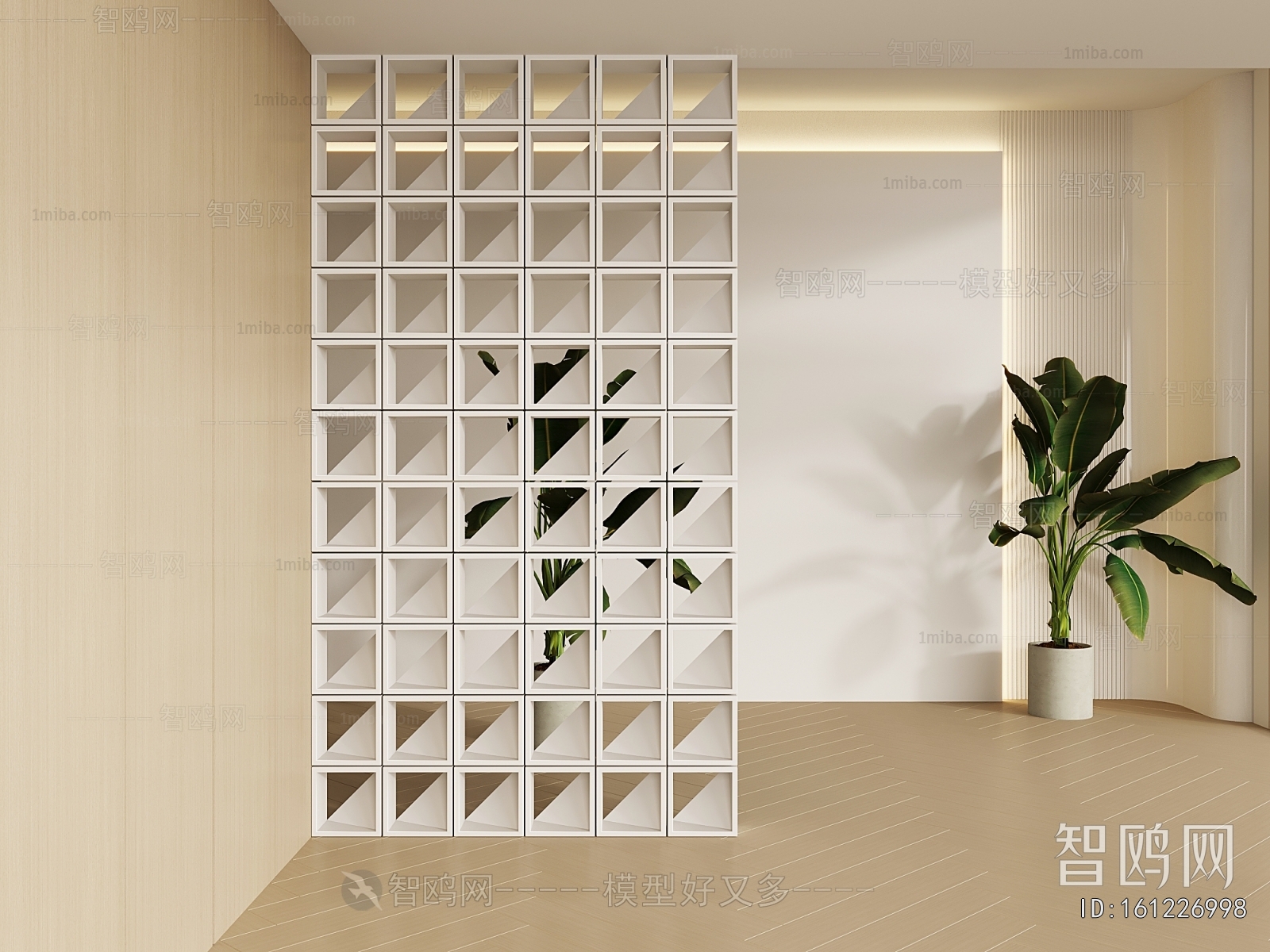 Modern Cement Brick Screen Partition