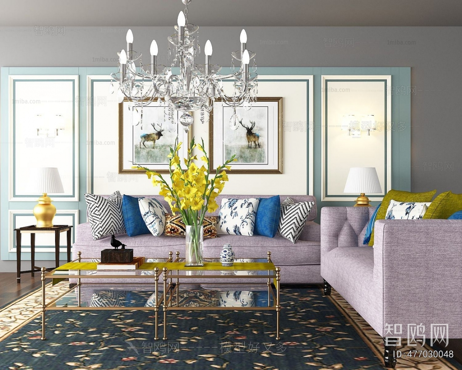 American Style Sofa Combination