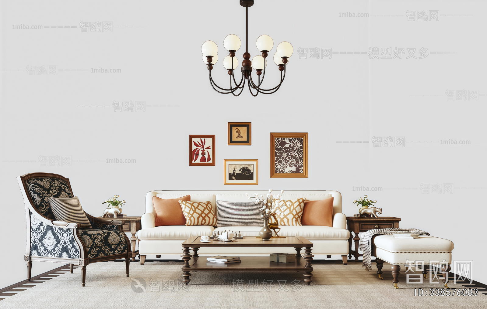 American Style Sofa Combination