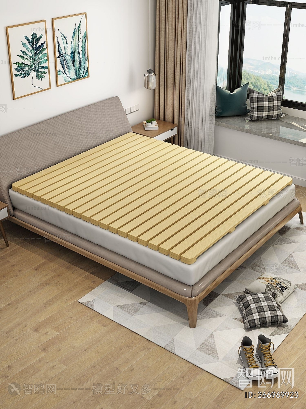Modern Double Bed