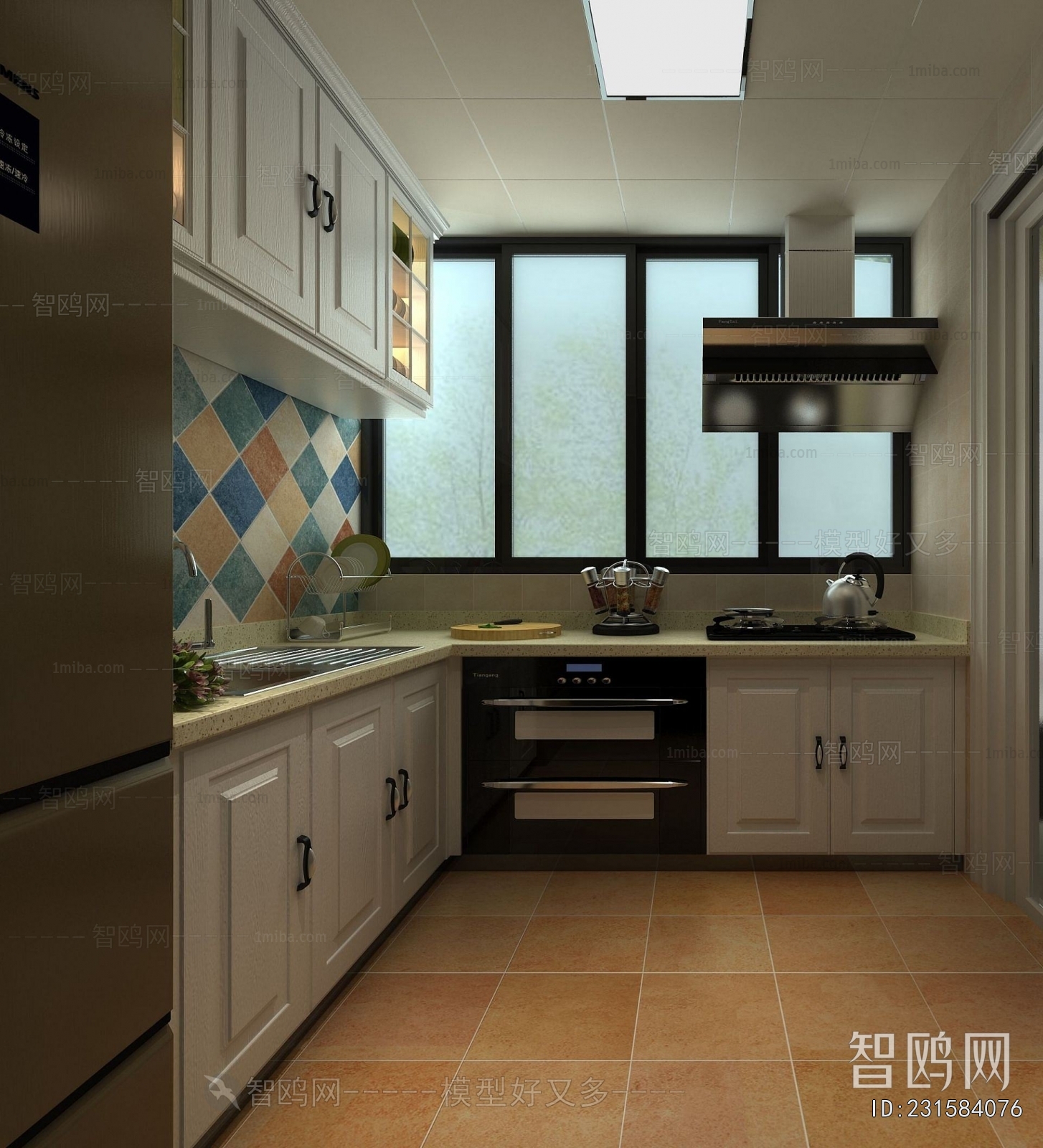 Simple European Style The Kitchen