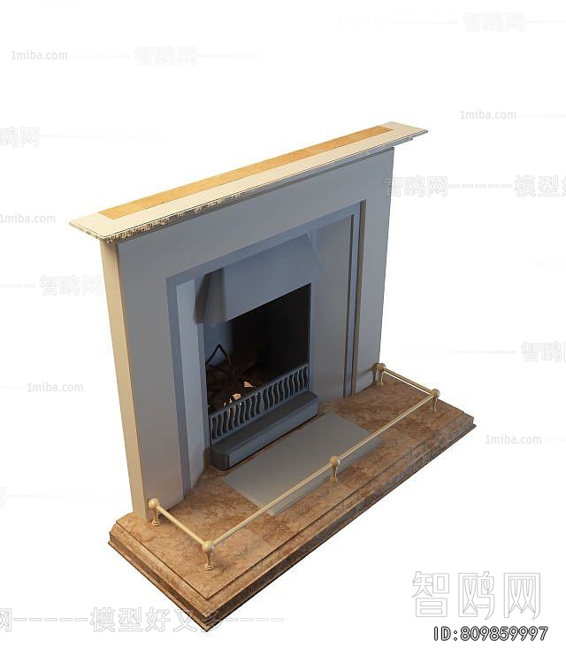 European Style Fireplace