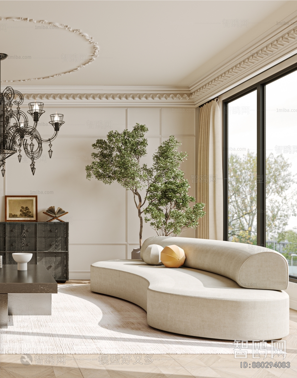 French Style A Living Room