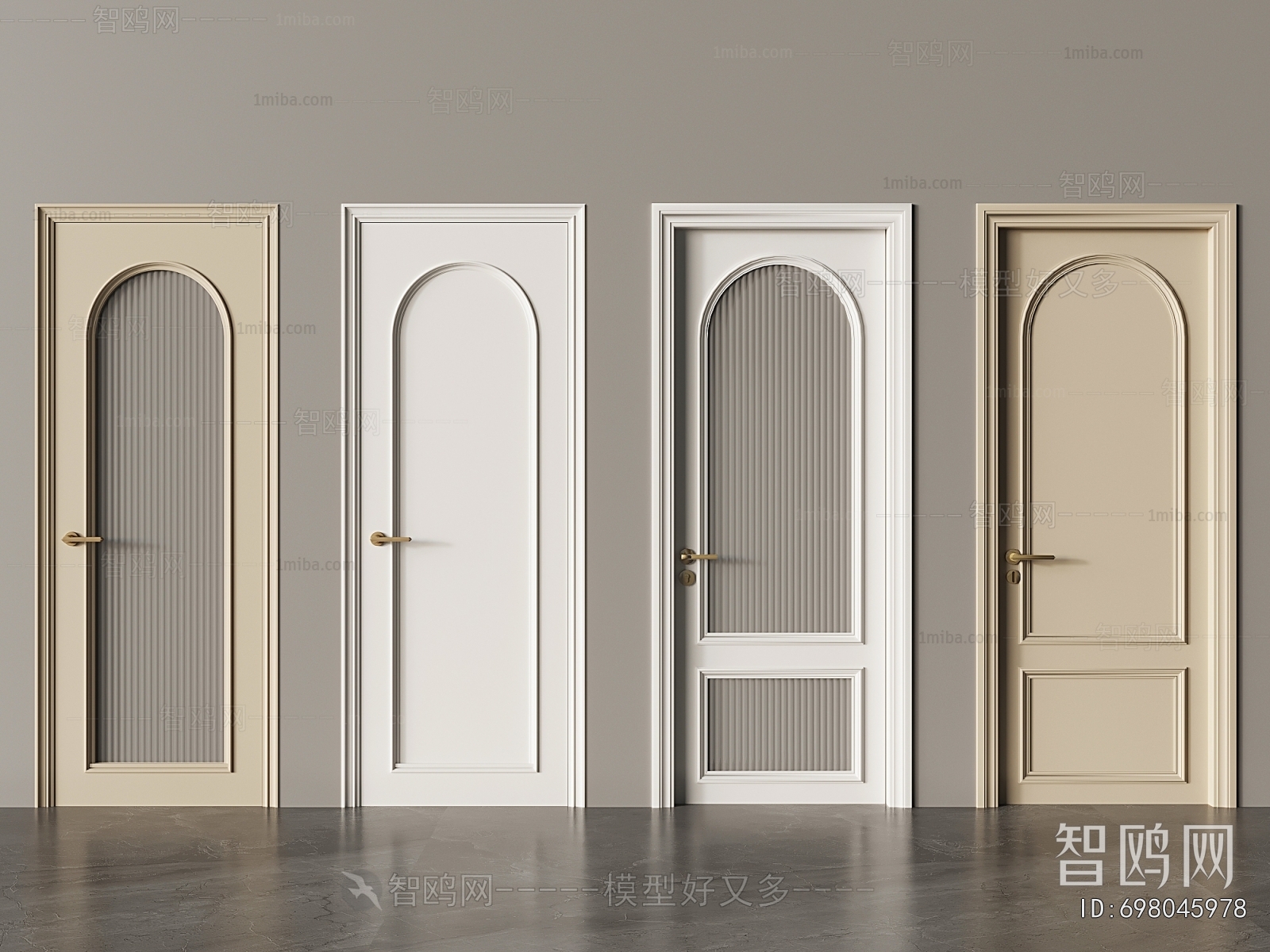 French Style Single Door