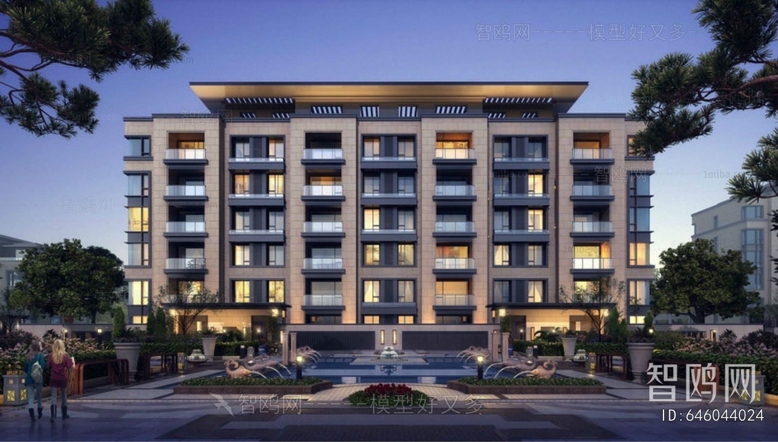 New Chinese Style Residential Building