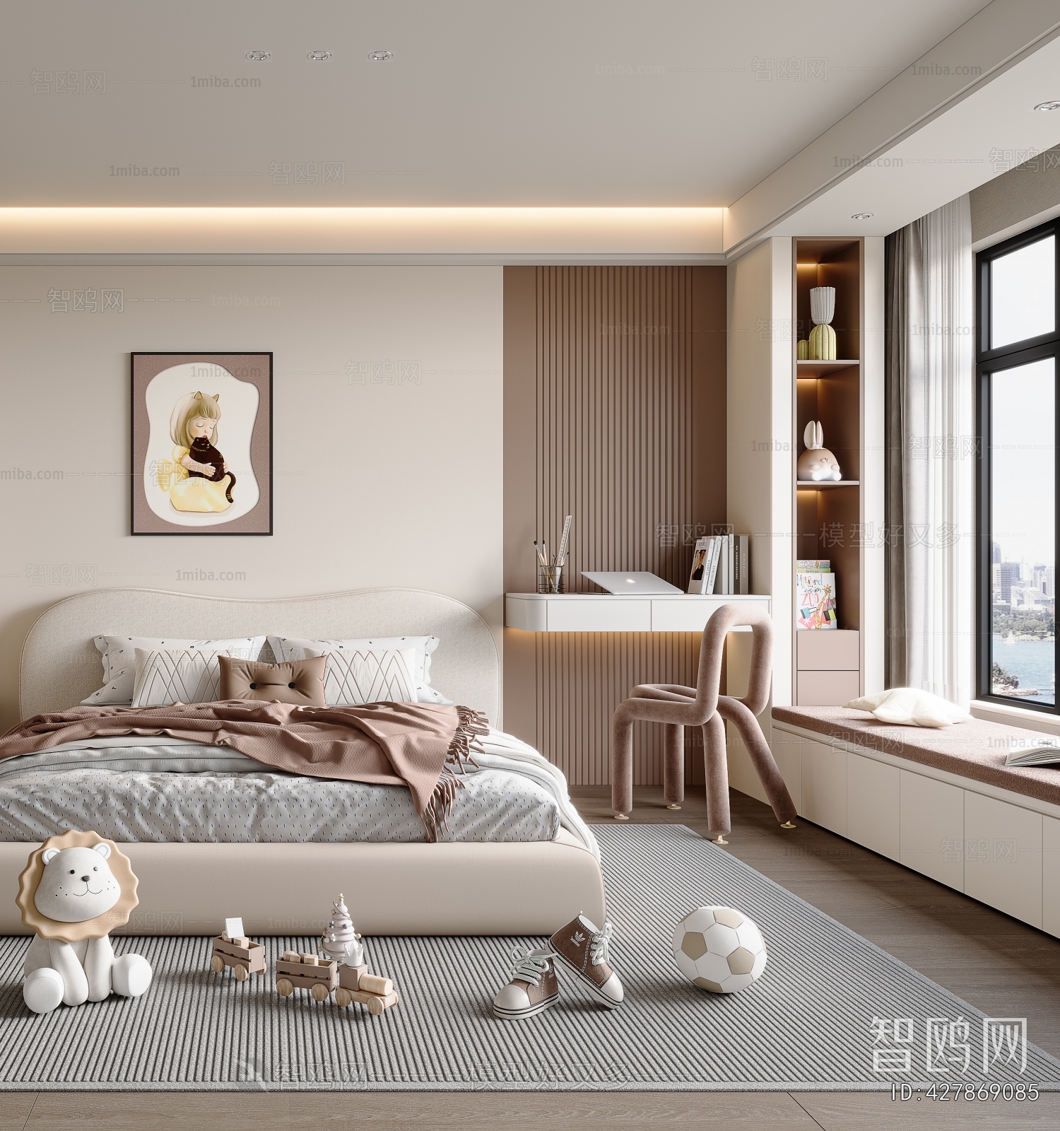 Modern Girl's Room Daughter's Room