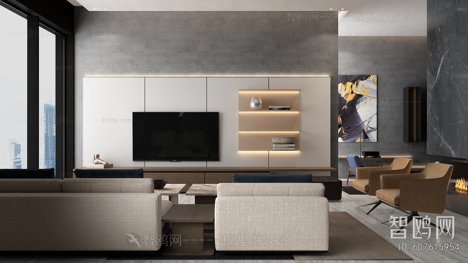 Modern A Living Room