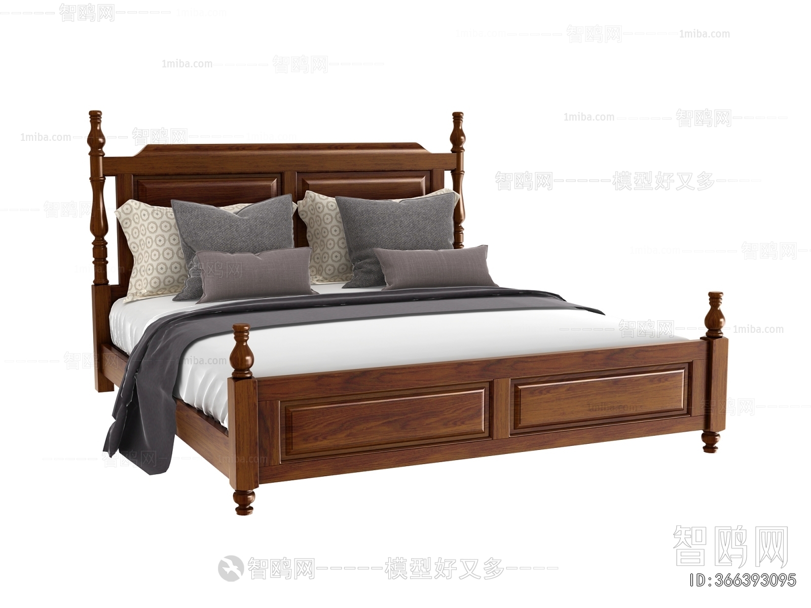 American Style Double Bed