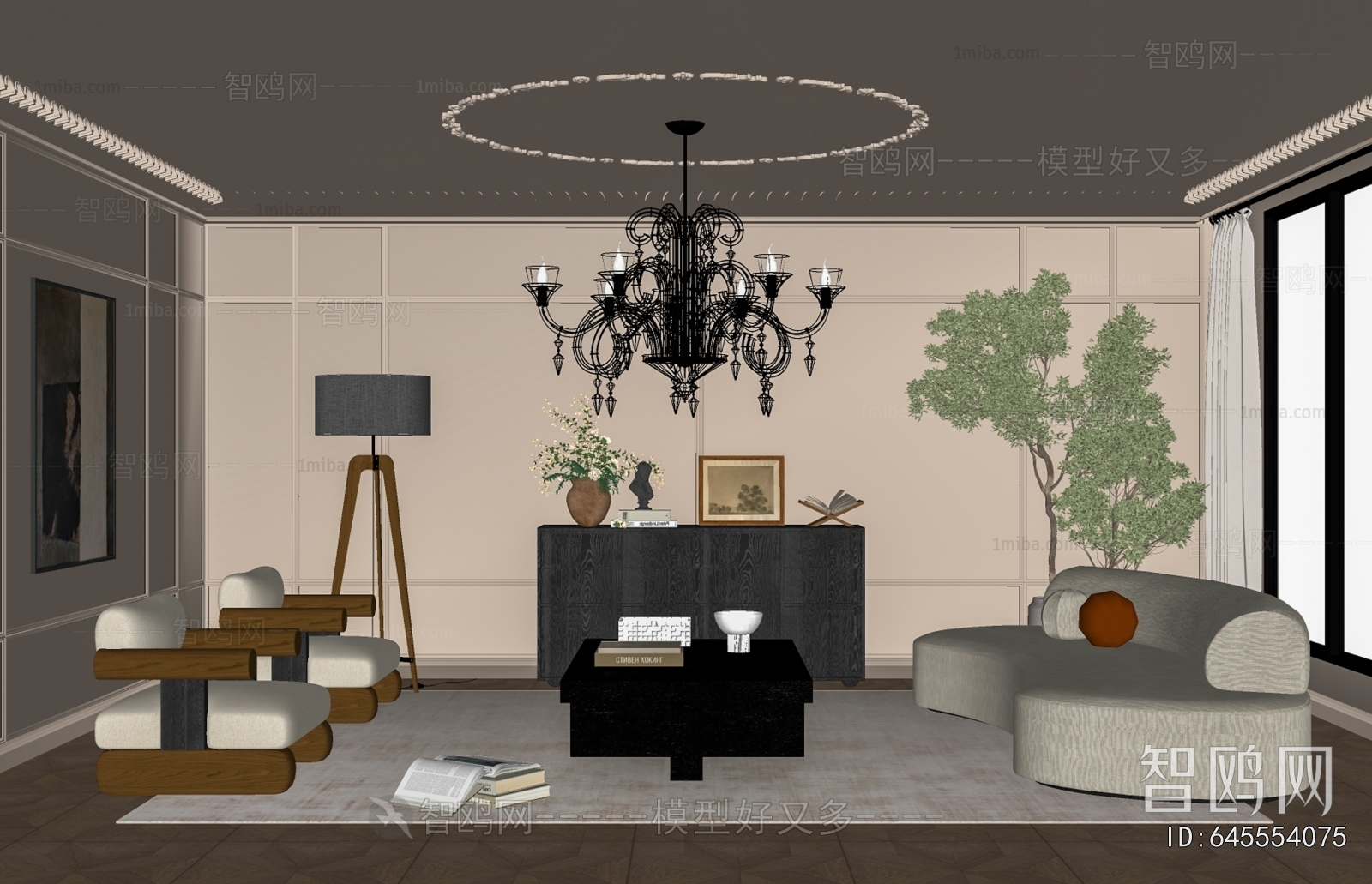 French Style A Living Room