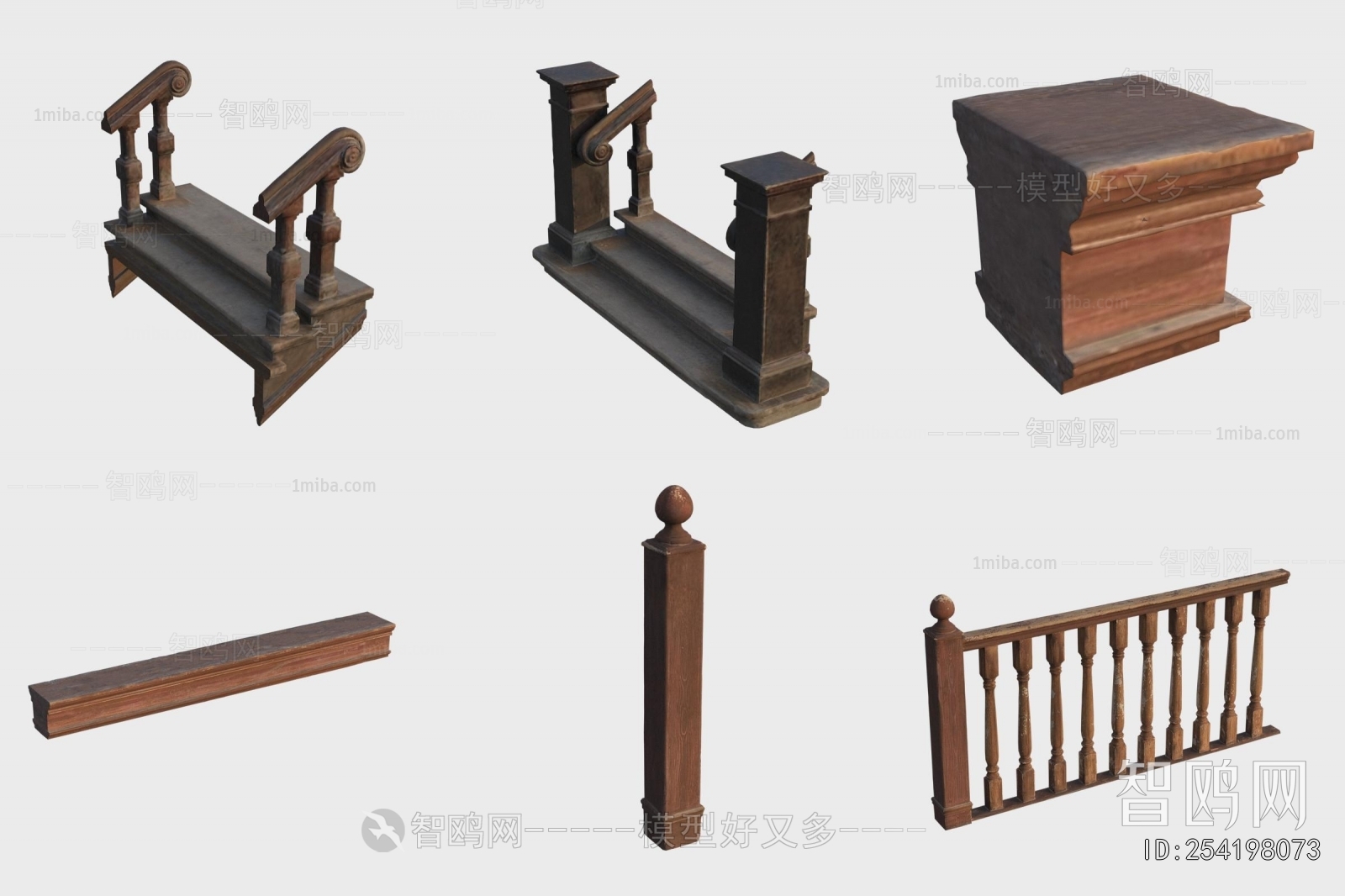 Modern Stair Balustrade/elevator