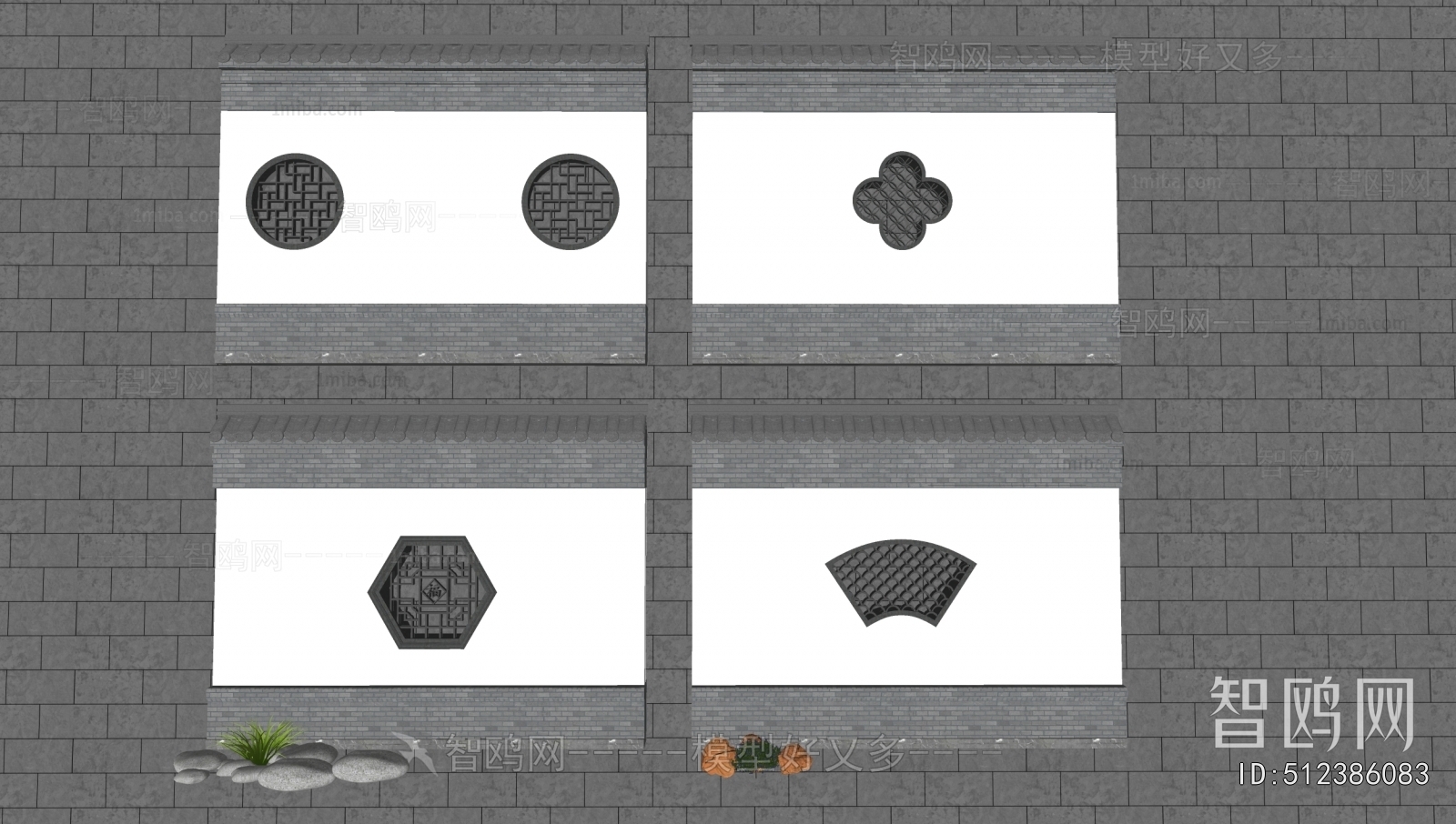 Chinese Style Landscape Wall