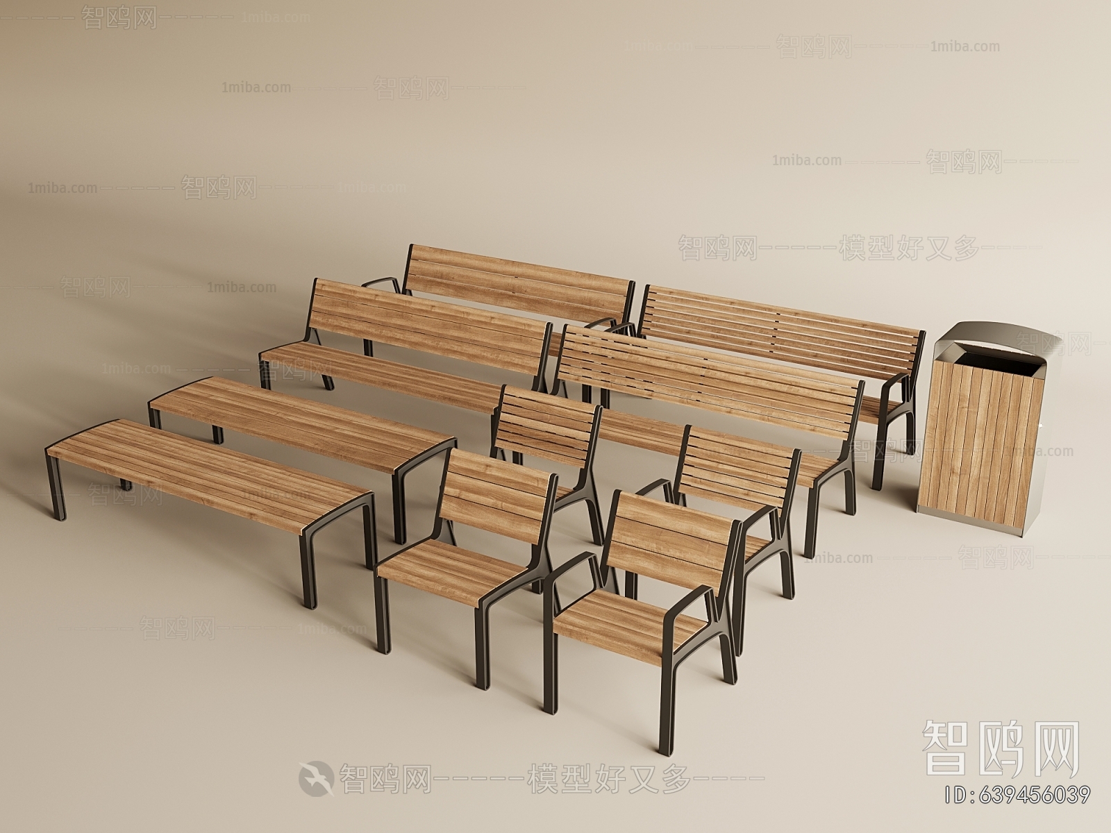 Modern Communal Chair