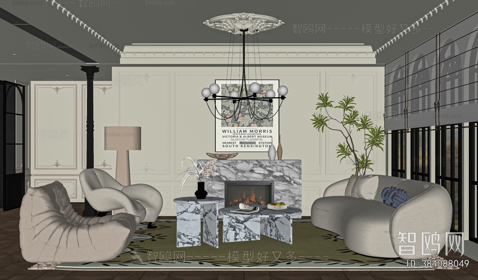 French Style A Living Room