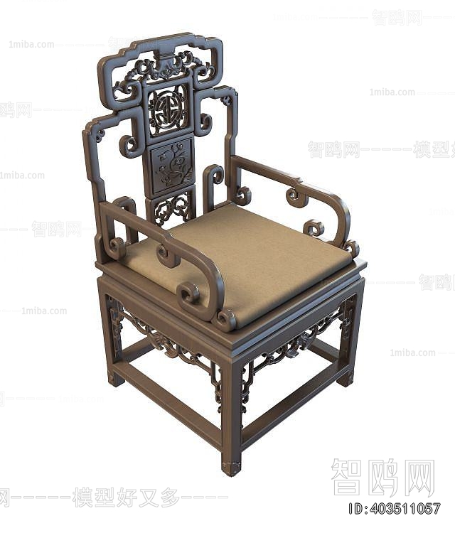 Chinese Style Lounge Chair