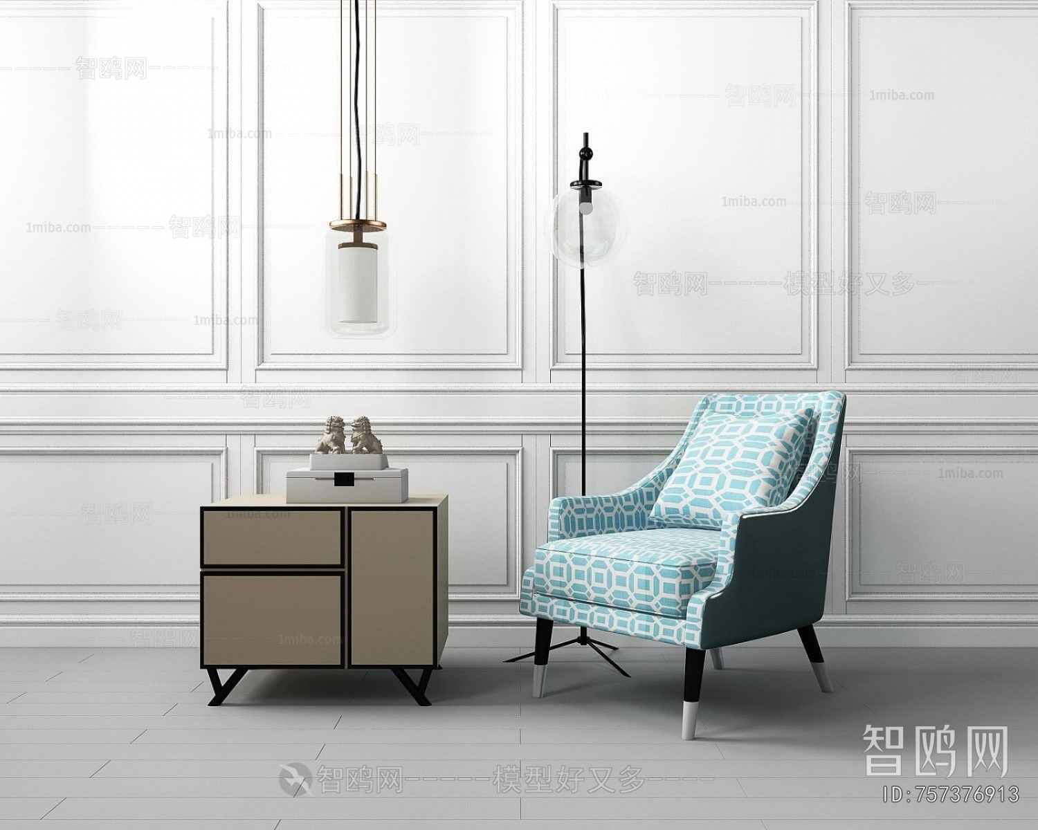 American Style Single Sofa