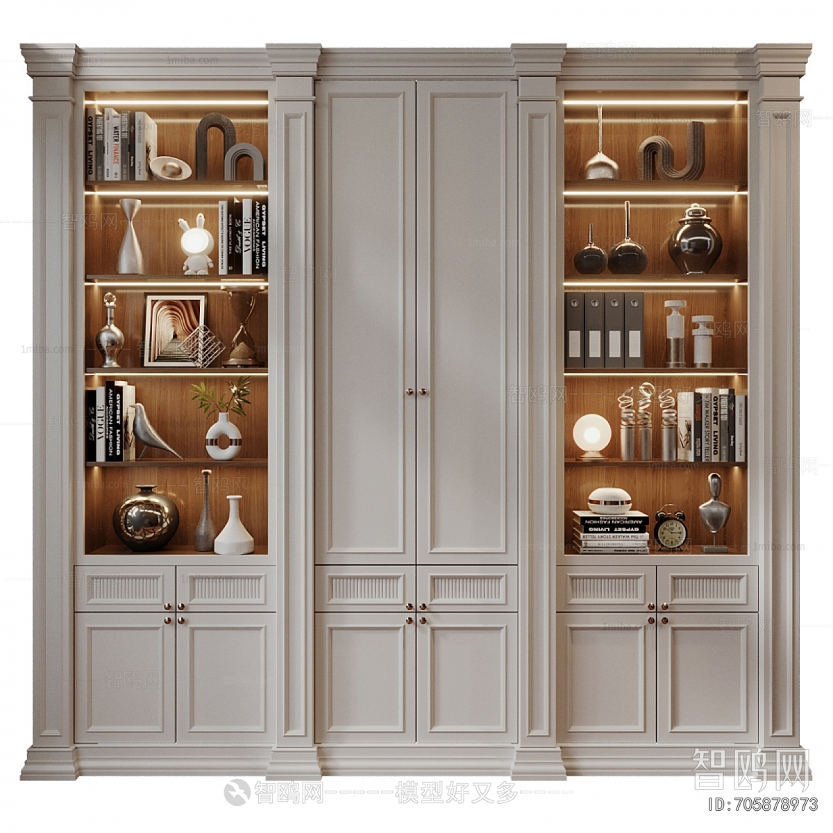 French Style Bookcase